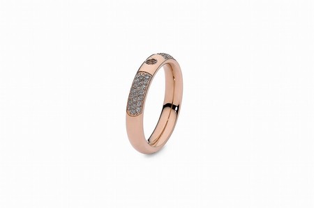 Qudo Rose Gold Ring Deluxe - Size 52